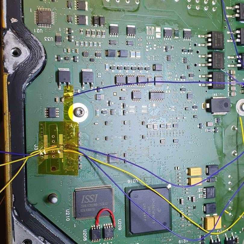 Reparasjon av ECU-styreenhet på komponentnivå